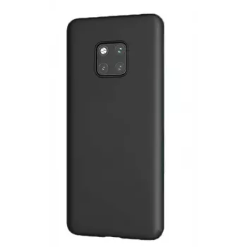 Evelatus Huawei Mate 20 Pro Premium Soft Touch Silikona vāciņš Black