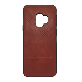 EVELATUS Huawei P20 Lite TPU Case ar metāla plāksni magnētiskajam auto turētājam Sarkanā