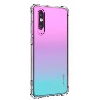 Evelatus Huawei P30 Military Shockproof silikona maciņš TPU caurspīdīgs