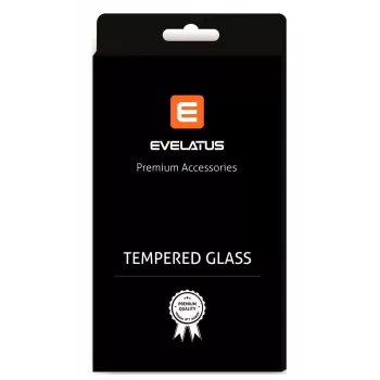 Evelatus Huawei Y6 2019 2.5D Full Cover Japan Glue Glass Anti-Static Screen Protector
