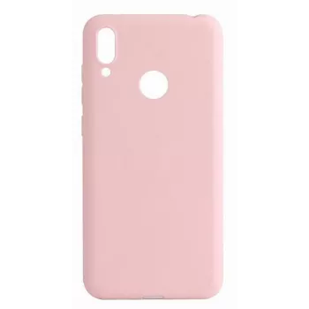 Evelatus Huawei Y7 2019 Nano Silicone Case Soft Touch TPU Pink Sand