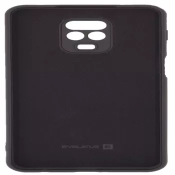 Evelatus Nano Silicone Soft Touch TPU Maciņš Xiaomi Redmi Note 9 Pro / Redmi Note 9S - Melns