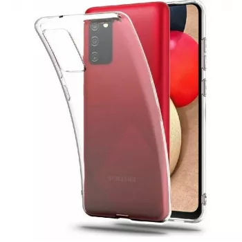 Evelatus Samsung Galaxy A02s Clear Silicone Case 1,5mm TPU Transparent