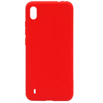 Evelatus Samsung Galaxy A10 Nano Silicone Case Soft Touch TPU Red