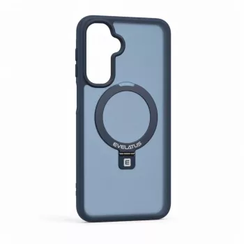 Evelatus Samsung Galaxy A17 4G / A17 5G Shield vāciņš ar MagSafe un statīvu, matēti tumši zils