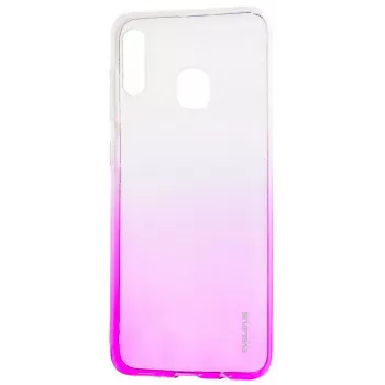 Evelatus Samsung Galaxy A20e Gradient TPU maciņš Rose Red