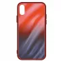 Evelatus Samsung Galaxy A20e Ūdens viļņa pilnkrāsu elektrolizēts rūdīts stikls Gradient Red-Black