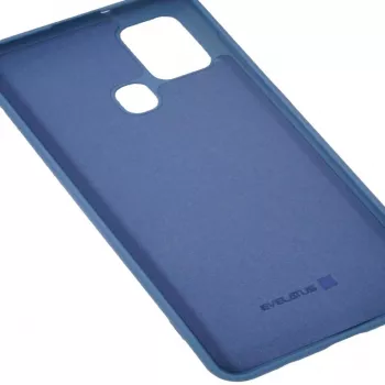 Evelatus Samsung Galaxy A21s Nano Silicone Case Soft Touch TPU Blue