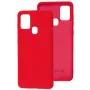 Evelatus Samsung Galaxy A21s Nano Silicone Case Soft Touch TPU Red