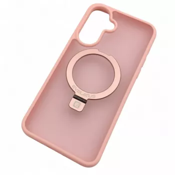 Evelatus Samsung Galaxy A37 / A36 Shield Case ar MagSafe un statīvu, matēts gaiši rozā