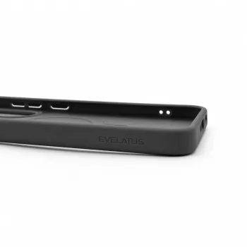 Evelatus Samsung Galaxy A37 / A36 aizsargmaciņš ar MagSafe un statīvu, matēts gredzens, dūmu pelēks