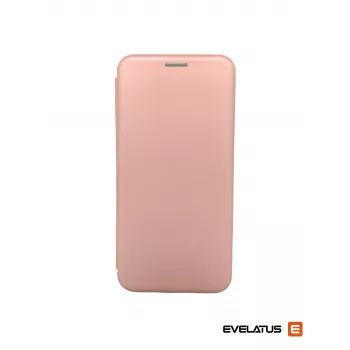 Evelatus Samsung Galaxy A41 grāmatas vāciņš rozā zelta krāsā