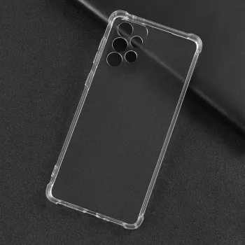 Evelatus Samsung Galaxy A53 5G militāra triecienizturīga silikona maciņš TPU caurspīdīgs