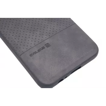 Evelatus Samsung Galaxy A6 2018 TPU Case ar Metāla Plāksni Magnētiskajam Auto Turētājam Melns