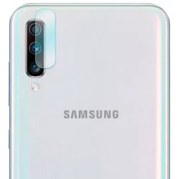 Evelatus Samsung Galaxy A70 kameras lēcas stikla nomaiņa - caurspīdīgs