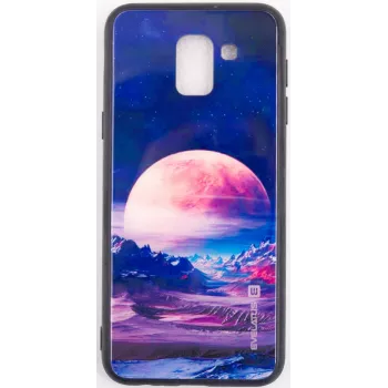 Evelatus Samsung Galaxy J6 (2018) Picture Glass Case 2 - Rūdīta stikla aizmugures vāciņš