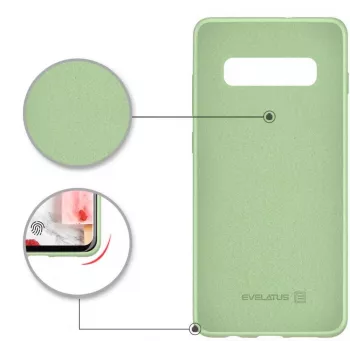 Evelatus Samsung Galaxy S10+ Nano Silikona maciņš Soft Touch TPU piparmētru krāsā