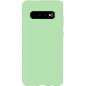 Evelatus Samsung Galaxy S10+ Nano Silikona maciņš Soft Touch TPU piparmētru krāsā