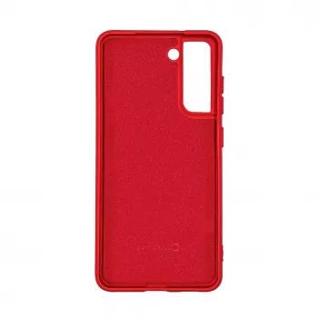 Evelatus Samsung Galaxy S21 Nano Silicone maciņš Soft Touch TPU sarkans