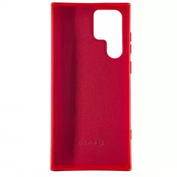 Evelatus Samsung Galaxy S22 Ultra Premium Soft Touch Silicone maciņš Chinese Red