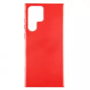 Evelatus Samsung Galaxy S22 Ultra Premium Soft Touch Silicone maciņš Chinese Red