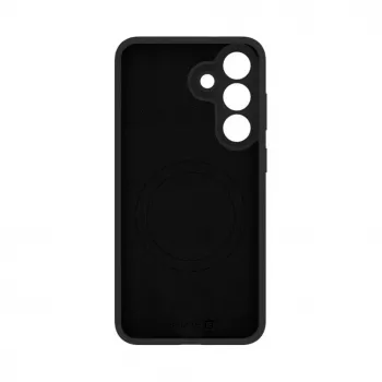 Evelatus Samsung Galaxy S26 FE Premium Magnētiskais Soft Touch Silikona Maciņš Melns