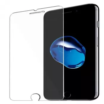 Evelatus rūdīta stikla aizsargplēve Apple iPhone 6 Plus, 7 Plus, 8 Plus - 2,5D pilna pārklājuma, 9H cietība, Japānas līme, antistatiska