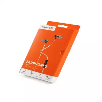 Evelatus Universal Hands Free EEP01 ar mikrofonu, universāls 3,5 mm, balts