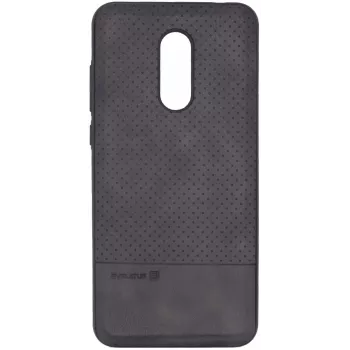 Evelatus Xiaomi Redmi 5 Plus TPU Case ar Metāla Plāksni Magnētiskajam Turētājam, Melns