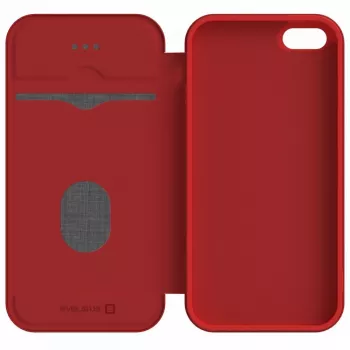 Evelatus Xiaomi Redmi 6 Pro / Mi A2 Lite grāmatas vāciņš vīna sarkanā krāsā