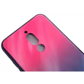 Evelatus Xiaomi Redmi 8 Ūdensviļņa Gradienta Pretplīšanas Rūdīta Stikla Maciņš Gradient Rozā-Violeta
