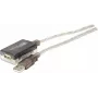 Exertis Connect 149213 USB 2.0 Type-A uz Type-B kabelis, 1,8 m, pelēks/caurspīdīgs