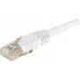 EXERTIS CONNECT Cat.6 U/UTP tīkla kabelis, 7m, balts, RJ45, fiksatora aizsardzība, 1 Gbps, PVC 246788
