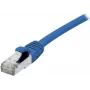 EXERTIS CONNECT Cat 6A S/FTP tīkla kabelis, zils, 3,0 m, slaids snagless aizsargs, LSZH 858455