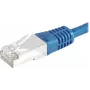 EXERTIS CONNECT Cat6 S/FTP PiMF tīkla kabelis, zils, 0,7 m, ar slaidu snagless aizsarguzmavu 856841