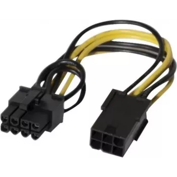 EXERTIS CONNECT PCI Express 6-Pin uz 8-Pin barošanas adaptera kabelis grafiskajām kartēm (146695)