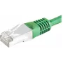 EXERTIS CONNECT S/FTP Cat.6 tīkla kabelis, PiMF, zaļš, 20 m, ar slaidu snagless aizsarguzmavu 856926