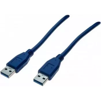 EXERTIS CONNECT USB 3.0 kabelis A male uz A male 2m zils 532477