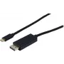 EXERTIS CONNECT USB-C uz DisplayPort 1.4 8K adaptera kabelis, 2,0 m (127542)