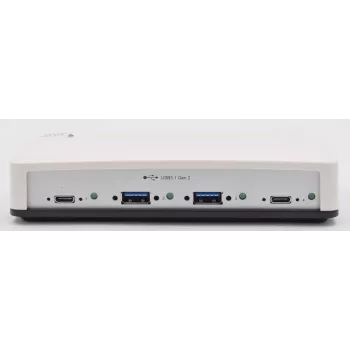 EXSYS EX-1250V Industriālais 4 portu USB 3.2 Gen 2 centrmezgls ar DIN sliedes, sienas un statīva montāžu