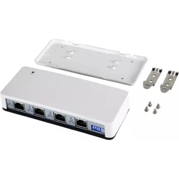 EXSYS EX-1329 USB-C 3.1 Gen 1 uz 4 portu Gigabit Ethernet adapteris