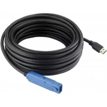 EXSYS EX-1406 USB 3.2 Gen 1 aktīvais pagarinātāja kabelis 10m melns