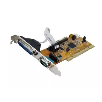 EXSYS EX-43063 2 portu RS-232 PCI Express sērijas adaptera karte ar ASIX AX99100 mikroshēmojumu, 921,6 Kbps, iekļauts zema profila stiprinājums