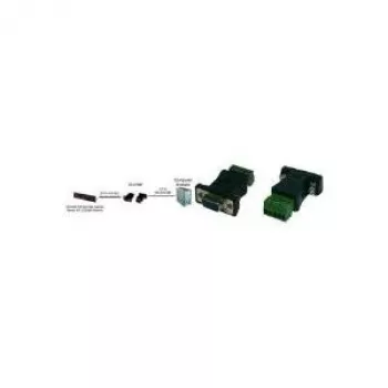 EXSYS EX-47999 Null Modem Adapteris DB9 Female uz DB9 Female RS-232 Seriālais Savienotājs