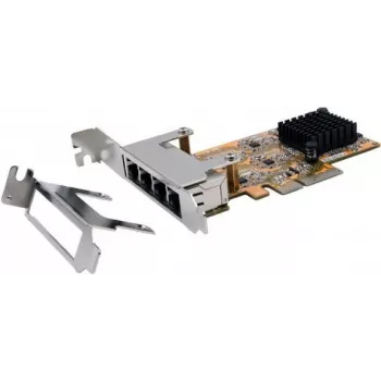 EXSYS EX-6074-3 Gigabit Ethernet PCIe x1 tīkla kartes, Low Profile, RJ45, Realtek RTL8111G