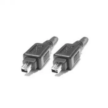 EXSYS FireWire 400 kabelis 4-pin uz 4-pin, 1,5 m, melns (EX-K6821)