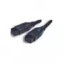 EXSYS FireWire 800 9-pin uz 9-pin kabelis, 1,0 m, melns, 800 Mbps, dubulti ekranēts EX-K6850