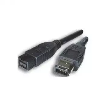 EXSYS FireWire 800 uz 400 kabelis 9-pin uz 6-pin, 1,0 m, melns EX-K6860