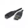 EXSYS FireWire 800 uz 400 kabelis, 9-pin uz 6-pin, 5 m, melns EX-K6863