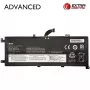 Extra Digital Advanced NB482887 klēpjdatora akumulators Lenovo L18M4P90, 2900mAh, Li-ion, 15.36V, 44.5Wh, 4-Cell, Melns